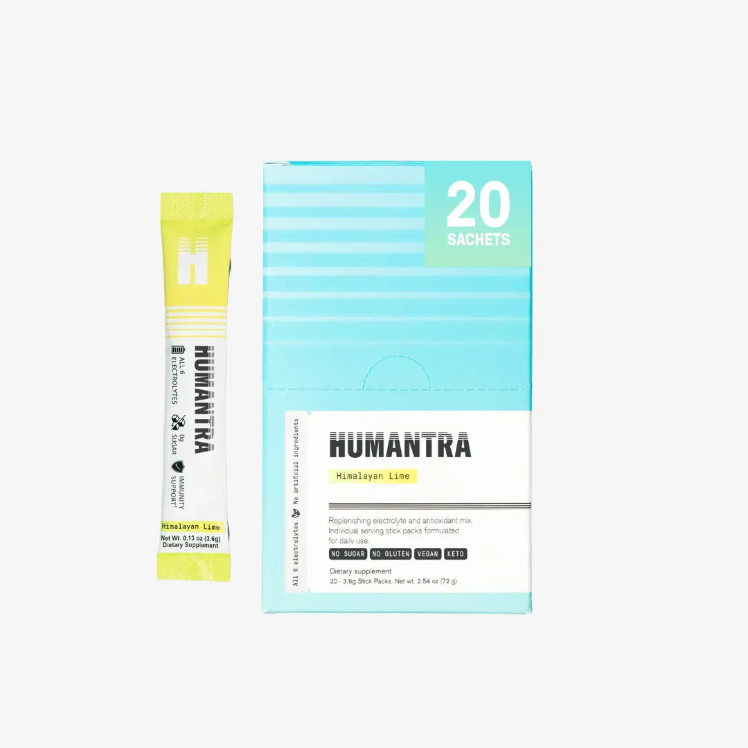 Zero Sugar Electrolytes - Himalayan Lime - 20 Sachets