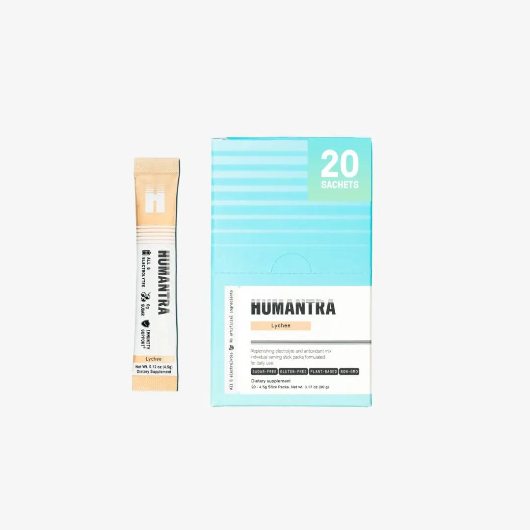 Zero Sugar Electrolytes - Lychee - 20 Sachets