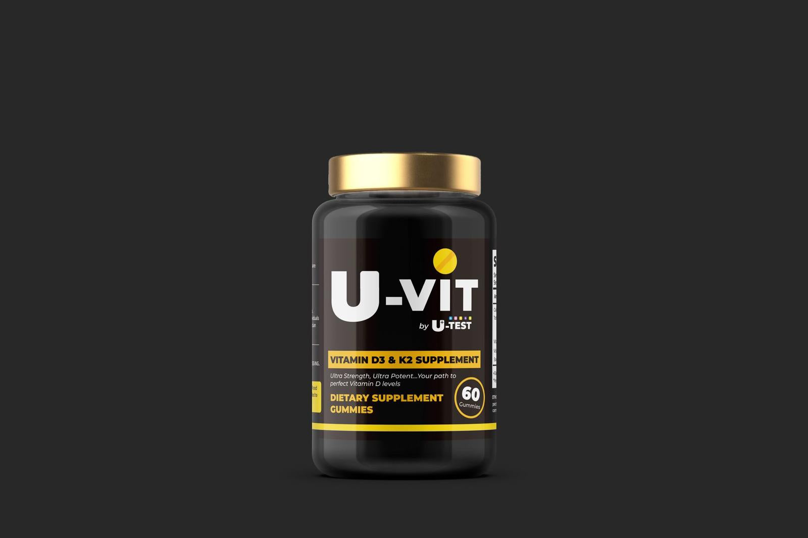 U-VIT Vitamin D and K2 Gummies