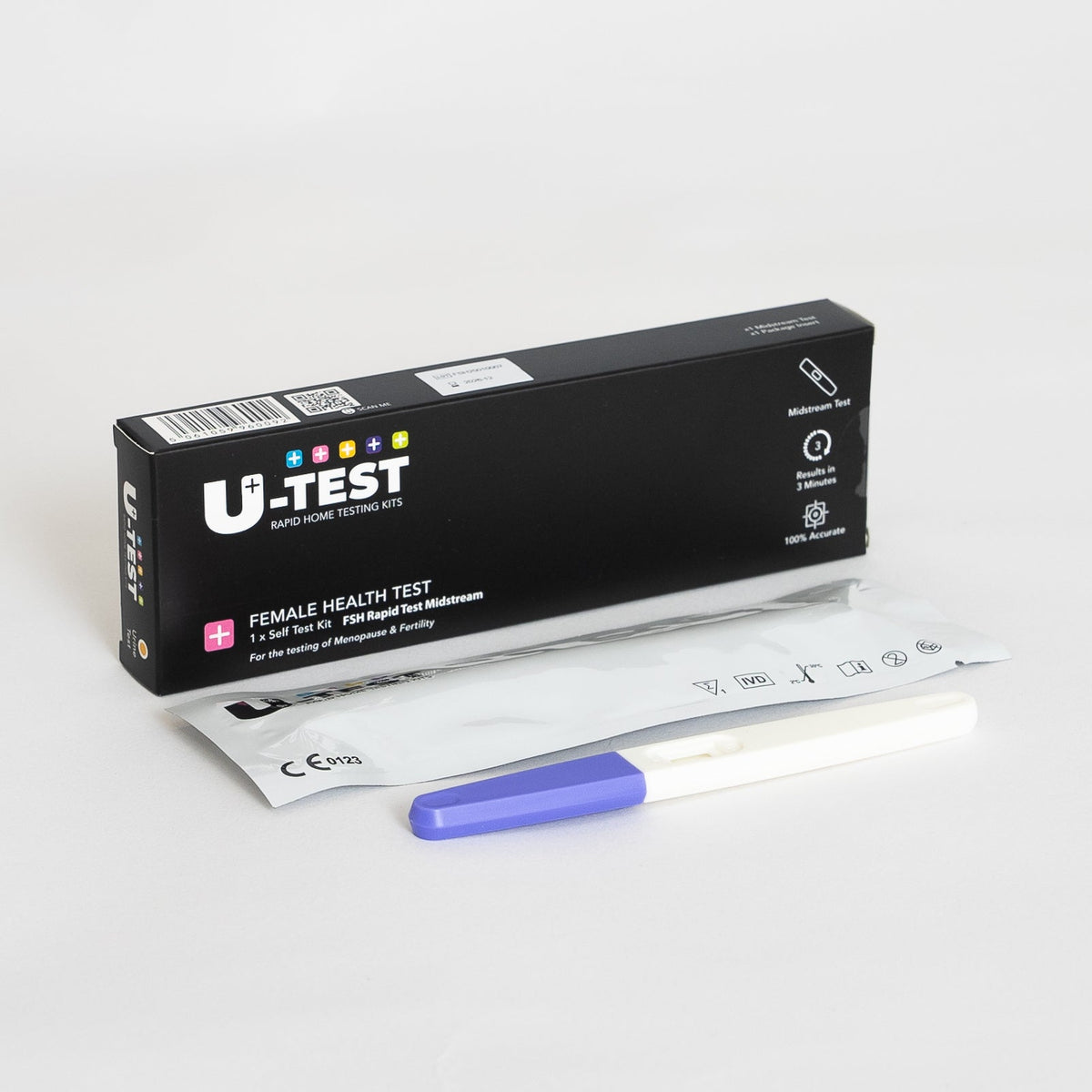 Test Female Box U-Test instant self testing kits for use at home – Supplements Now